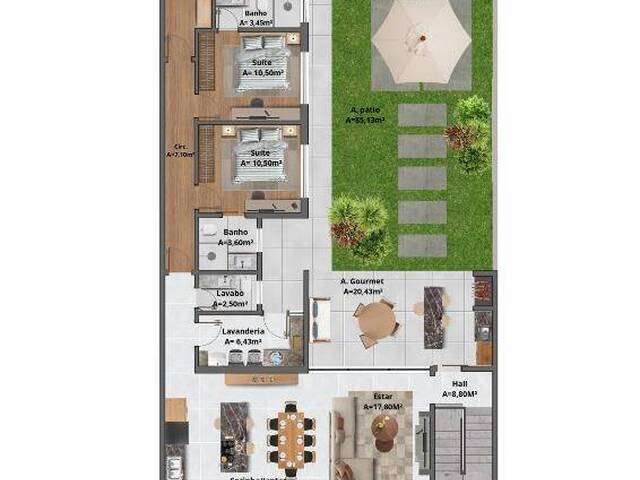 #1338 - Casa para Venda em Caxias do Sul - RS