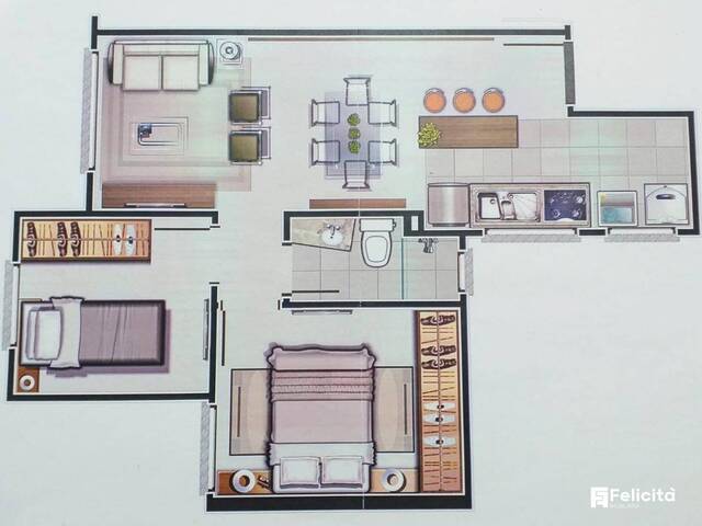 Apartamento para Venda em Caxias do Sul - 3