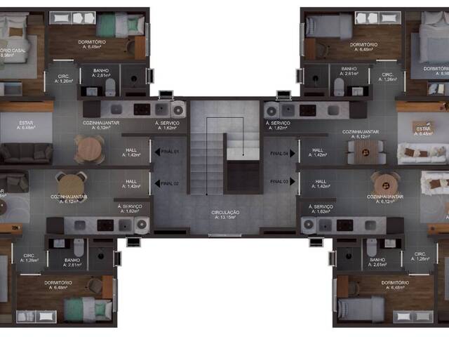 Apartamento para Venda em Caxias do Sul - 2