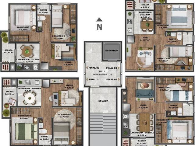 Apartamento para Venda em Caxias do Sul - 4