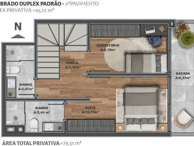 Apartamento para Venda em Caxias do Sul - 3